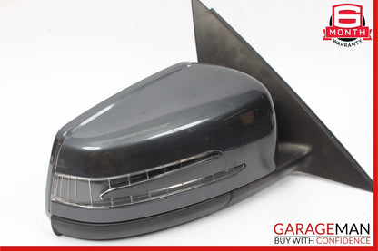 12-14 Mercedes W204 C300 Front Right Side Mirror Door Rear View Glass Grey OEM