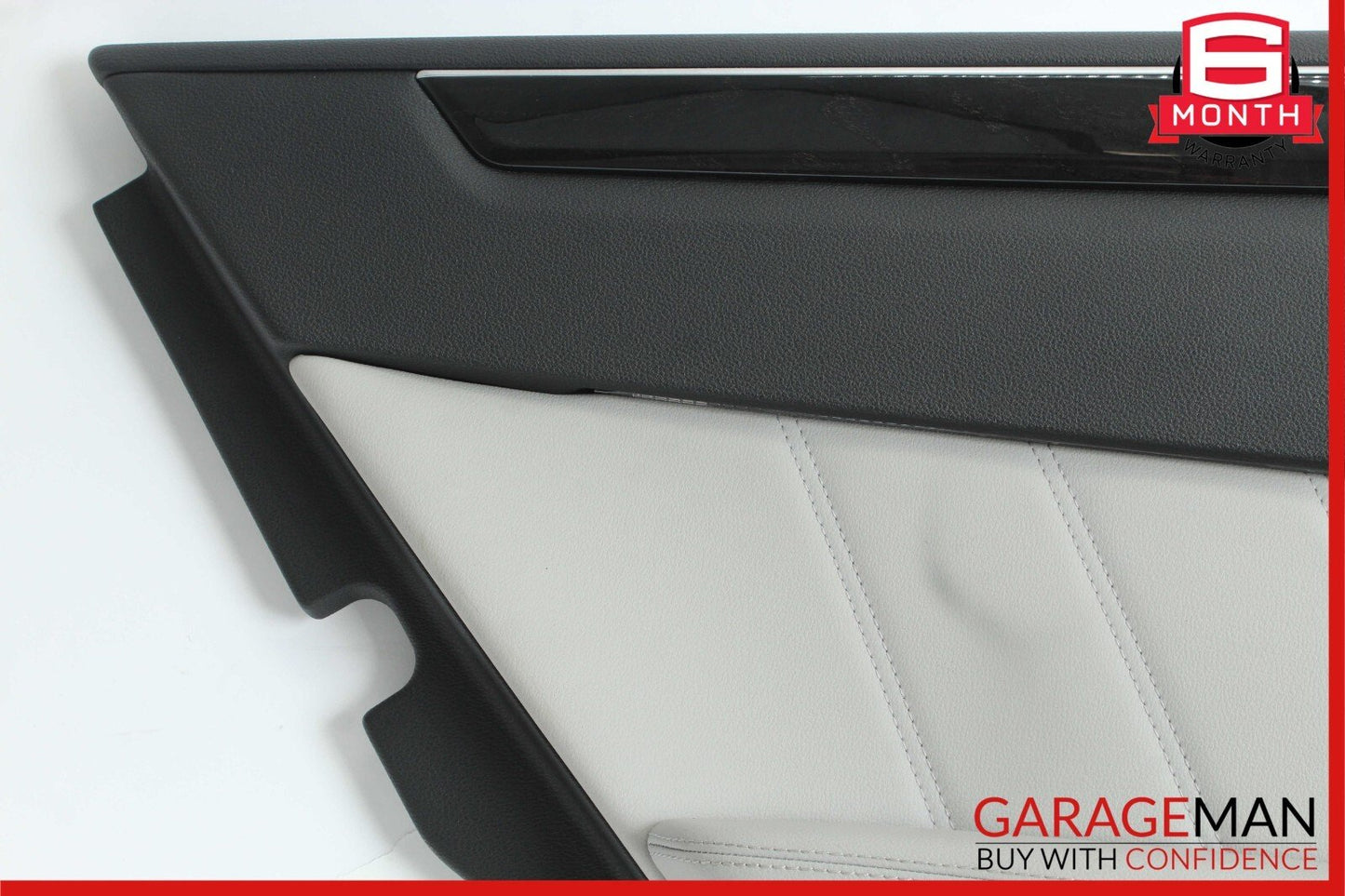 10-13 Mercedes W212 E350 E550 Rear Left Driver Side Interior Door Panel Grey