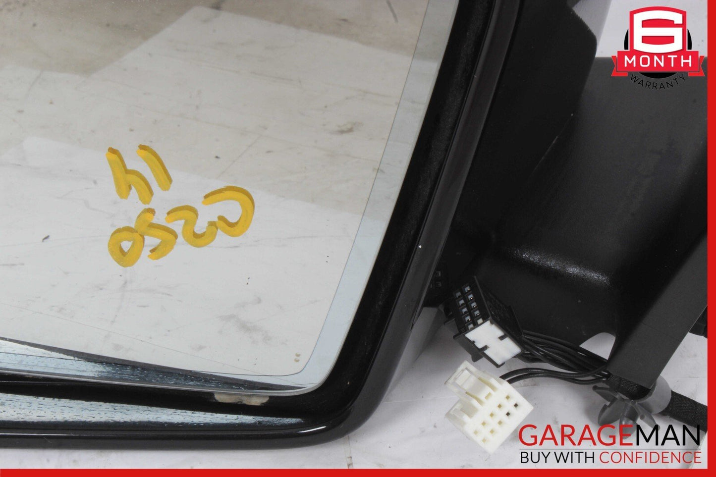 12-14 Mercedes W204 C250 C350 Front Left Side Mirror Rear View Door Black