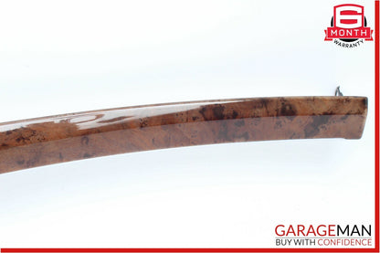 07-09 Mercedes W221 S550 Front Center Dashboard Trim Panel Bezel Cover Wood