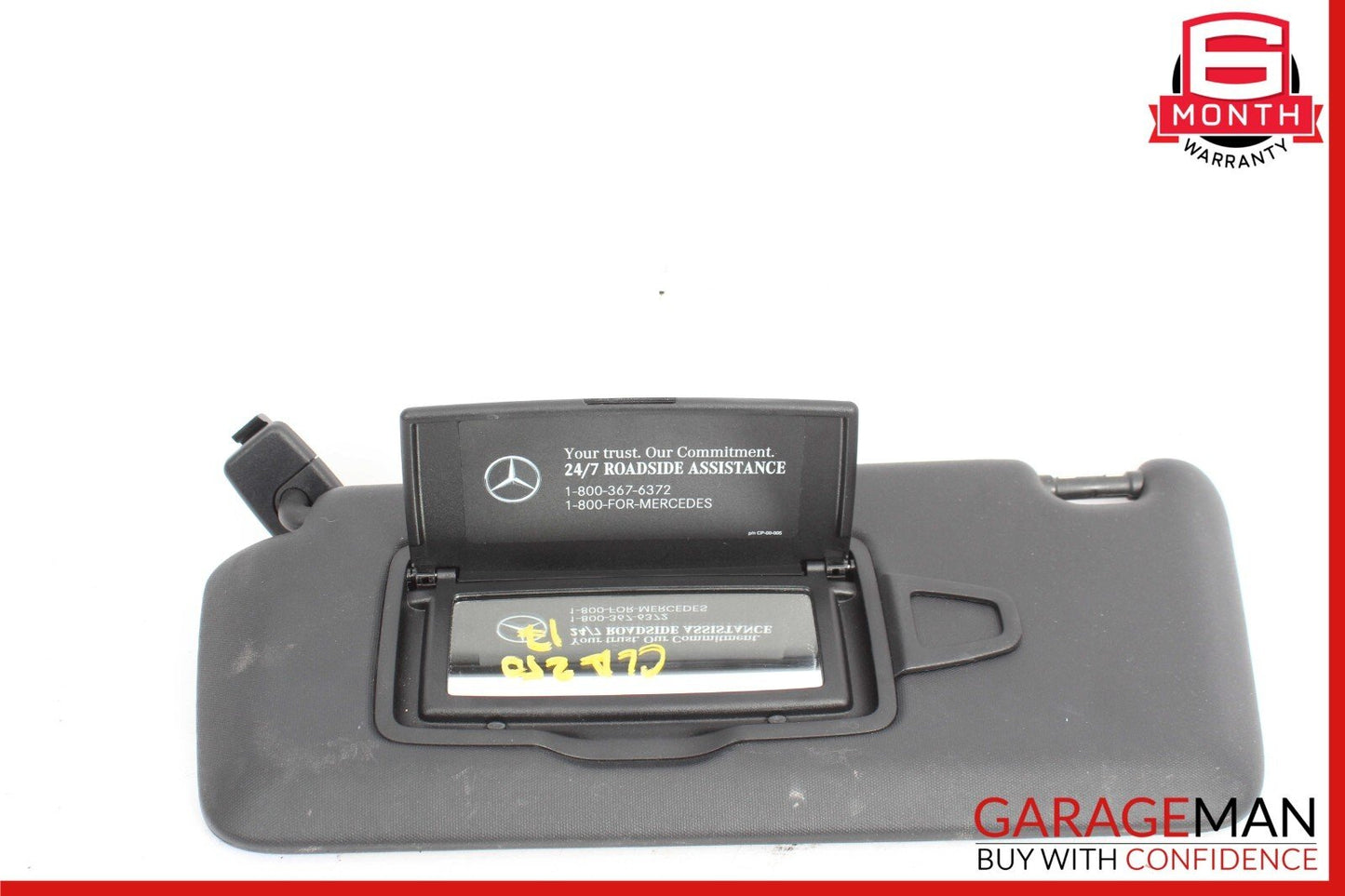14-20 Mercedes W117 CLA250 GLA250 Front Left Driver Side Sunvisor Sun Visor OEM