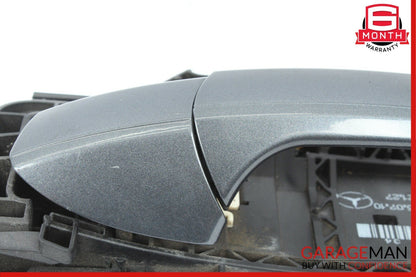 08-14 Mercedes W204 C250 C300 Rear Left Driver Side Exterior Door Handle Gray