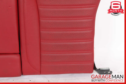 17-21 Alfa Romeo Giulia Rear Left Side Top Upper Seat Cushion Cover Assy Red OEM