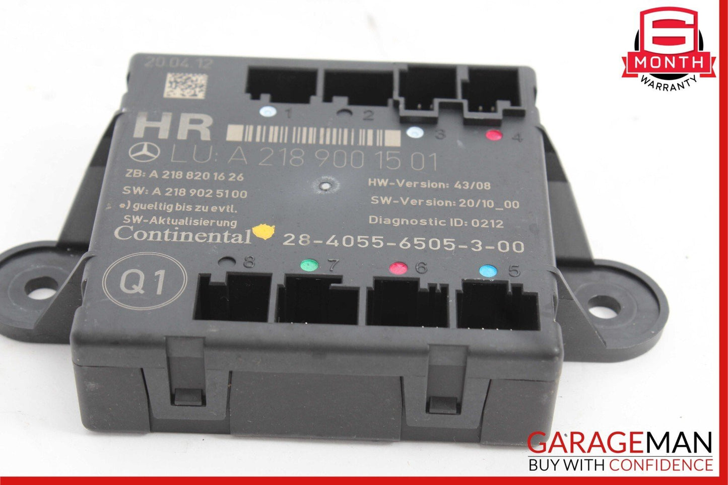 08-14 Mercedes W204 C300 C350 Rear Right Side Door Control Module 2189001501 OEM