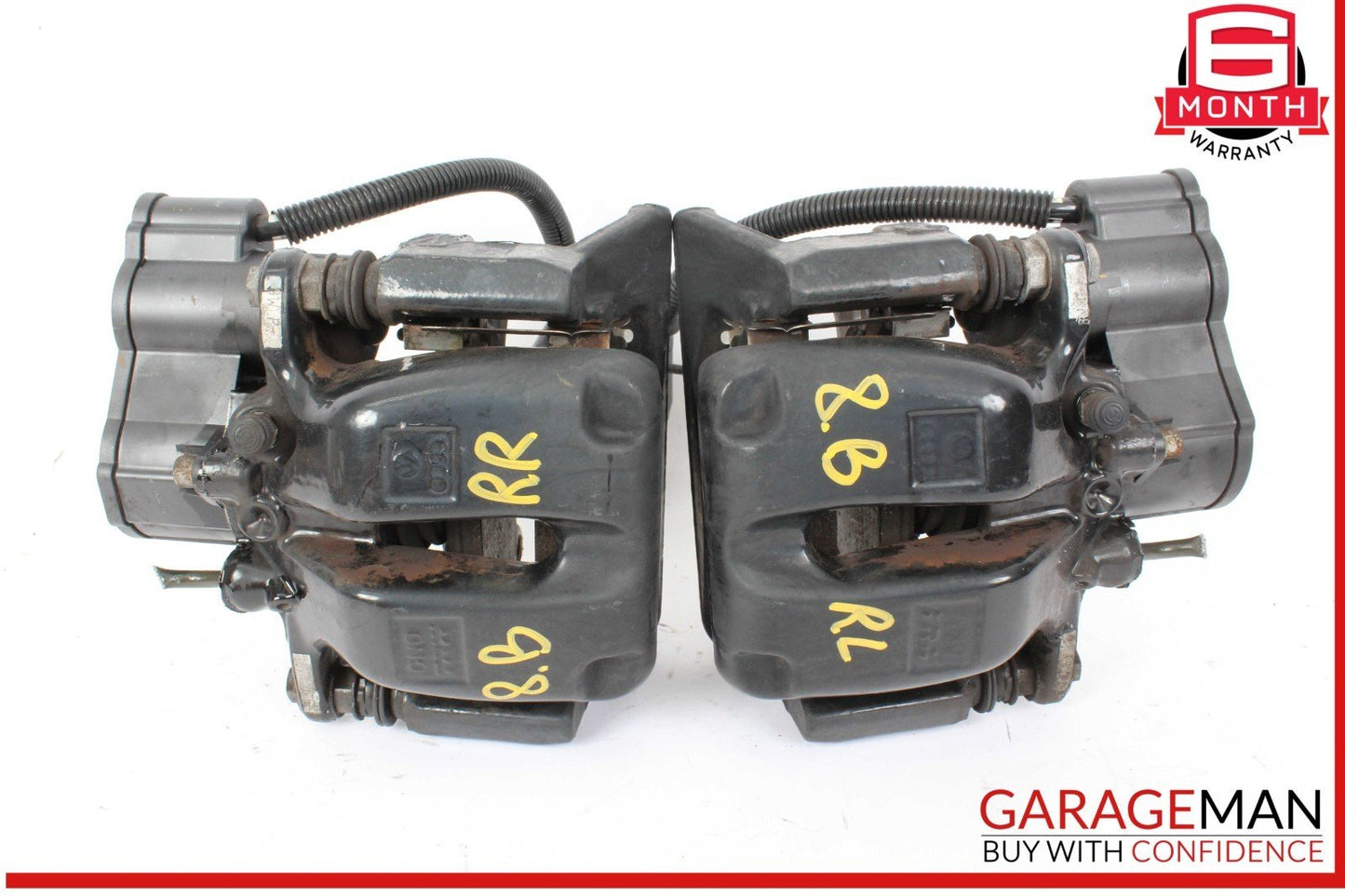 07-14 Bentley Continental GTC Rear Right & Rear Left Side Brake Caliper OEM