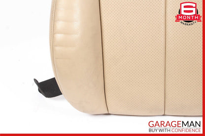 07-09 Mercedes W211 E350 Front Left / Right Side Top Upper Seat Cushion Beige