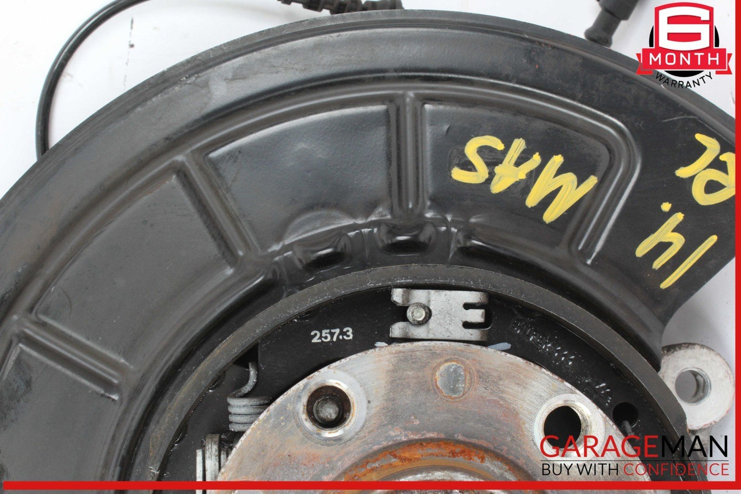 14-17 Maserati Ghibli S Rear Left Driver Side Spindle Knuckle Hub Bearing OEM