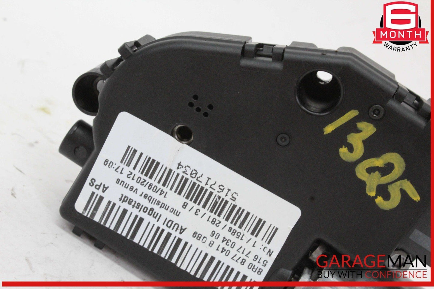 13-17 Audi Q5 SQ5 Panoramic Sunroof Sun Roof Motor 8R0877041B OEM