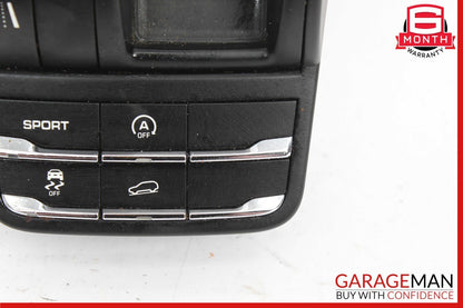 11-14 Porsche Cayenne 958 Hybrid S Suspension Mode Selector Switch Module