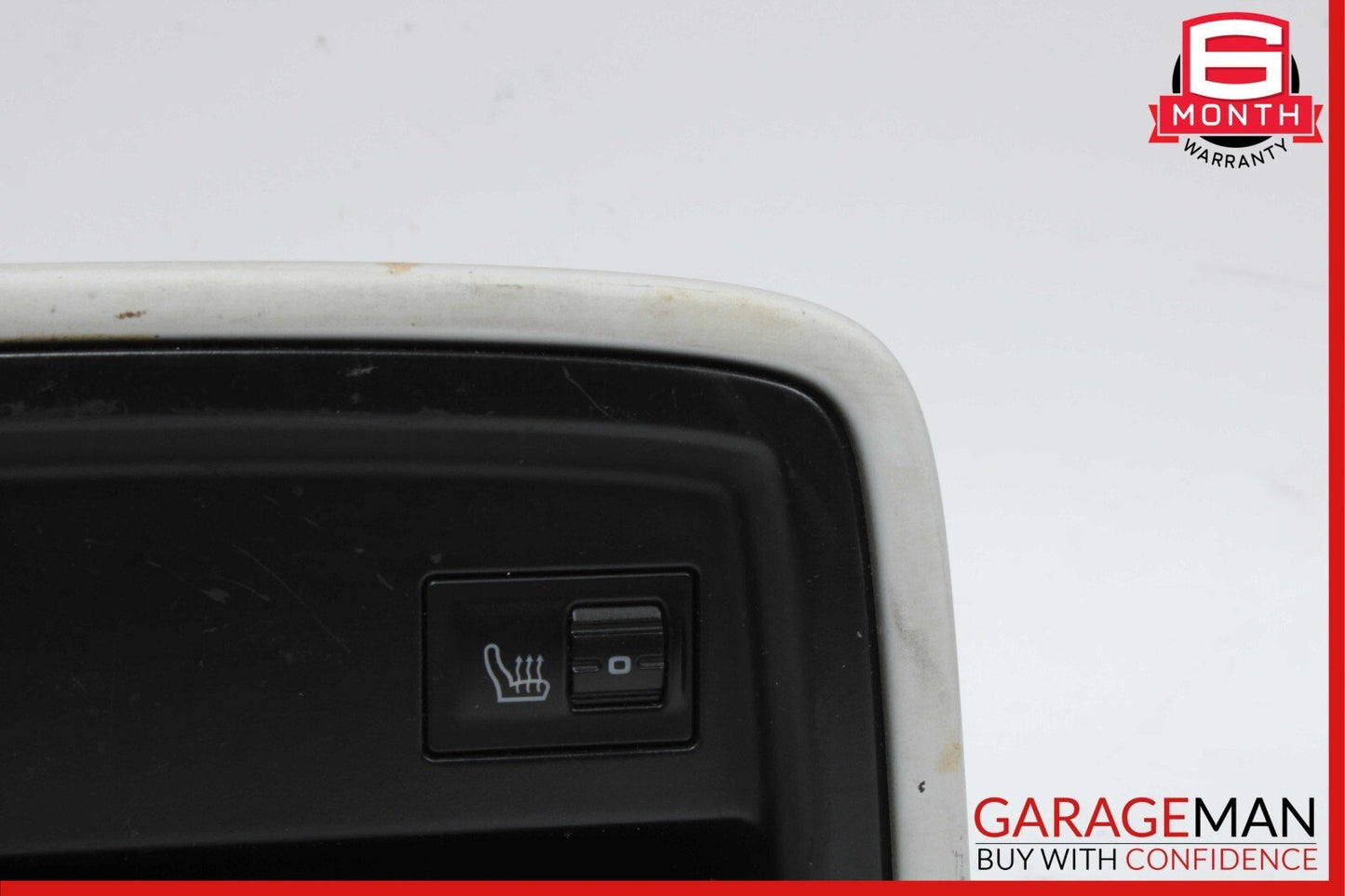 03-10 Porsche Cayenne Rear Center Console Storage Tray Heated Seat Switches OEM
