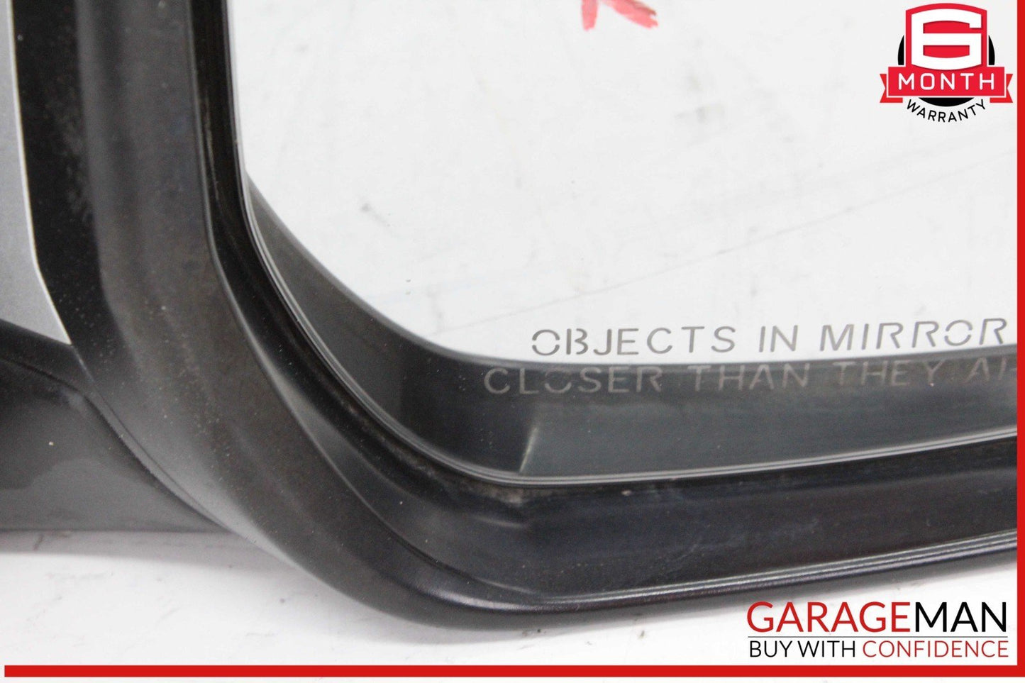 18-24 Nissan Leaf Front Right Passenger Side Door Rear View Mirror Gray OEM
