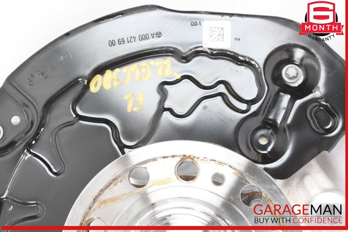 16-22 Mercedes X253 GLC300 4MATIC Front Left Side Spindle Knuckle Wheel Hub OEM