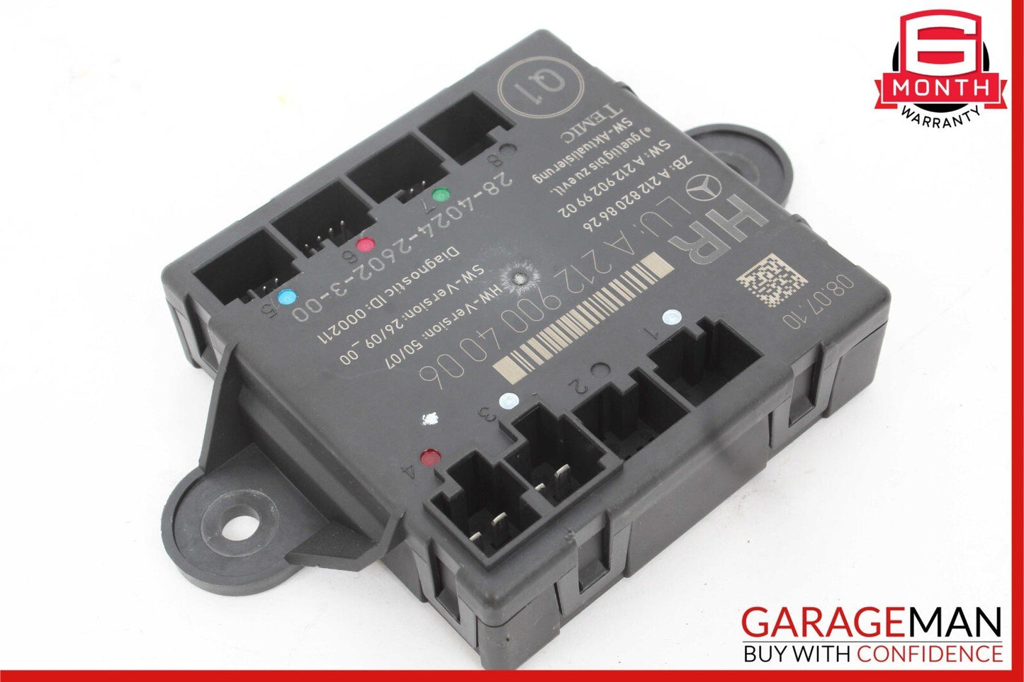 08-14 Mercedes W212 E350 C300 Rear Right Passenger Side Door Control Module OEM