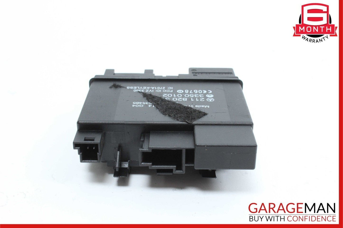 06-11 Mercedes W219 CLS550 E320 Rear Door Keyless Go Control Module Unit OEM