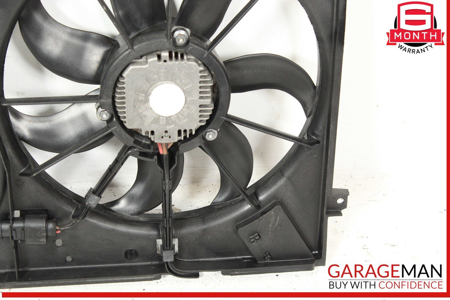 08-15 Audi TT Engine Cooling Fan Motor Shroud OEM