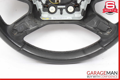 10-13 Mercedes W212 E350 E500 Drivers Steering Wheel w/ Leather Trim Black OEM