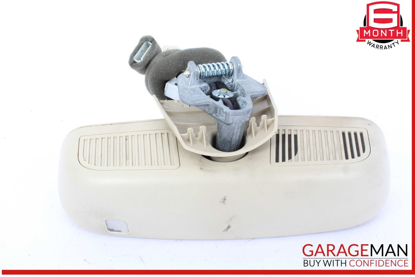 08-14 Mercedes W204 C300 C250 C63 AMG Top Upper Rear View Mirror Beige OEM