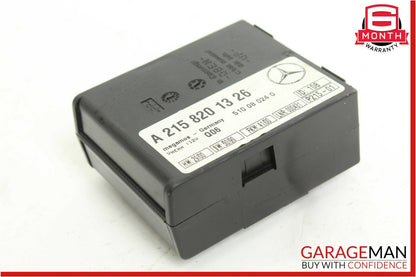 00-02 Mercedes W215 CL600 CL55 AMG Anti Theft Tow Alarm Control Module Unit Q06