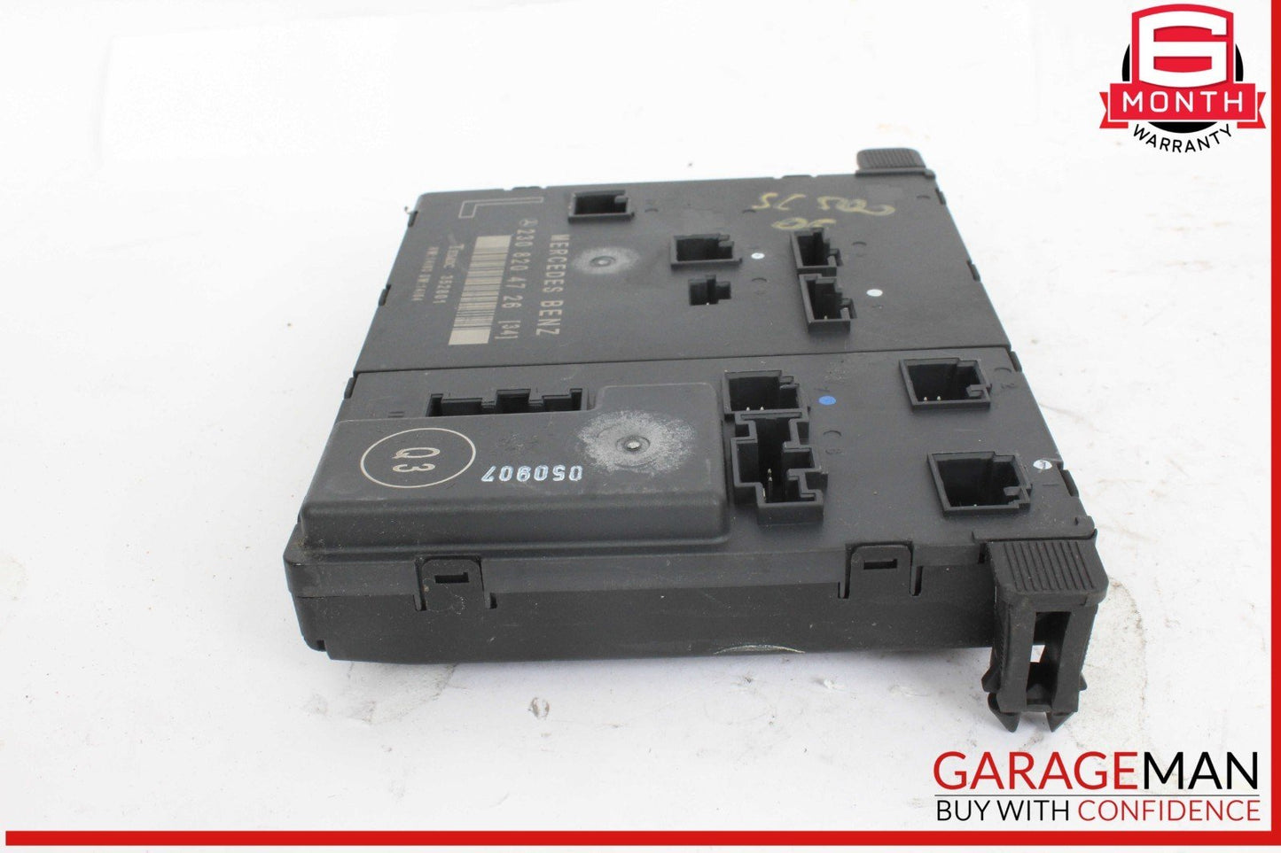 03-12 Mercedes R230 SL500 SL55 AMG Front Left Door Control Module 2308203526 OEM