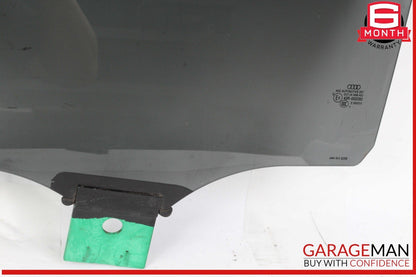 17-24 Audi Q7 Rear Left Driver Side Door Window Glass 4M0845025B OEM
