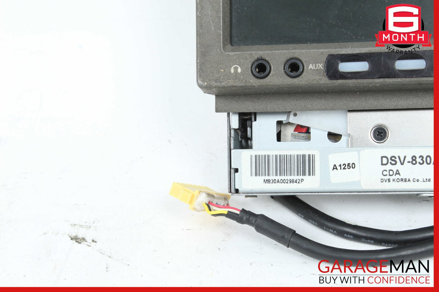 06-10 Mercedes W251 R350 ML550 Headrest Screen Monitor Display Visualogic OEM