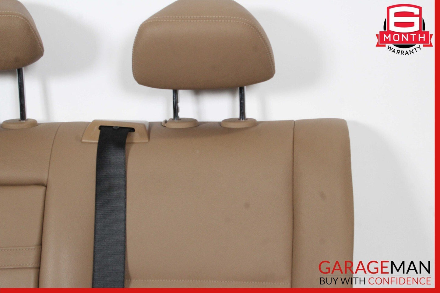 08-14 Mercedes W204 C300 C350 Sedan Rear Left Seat Cushion Upper Top Brown