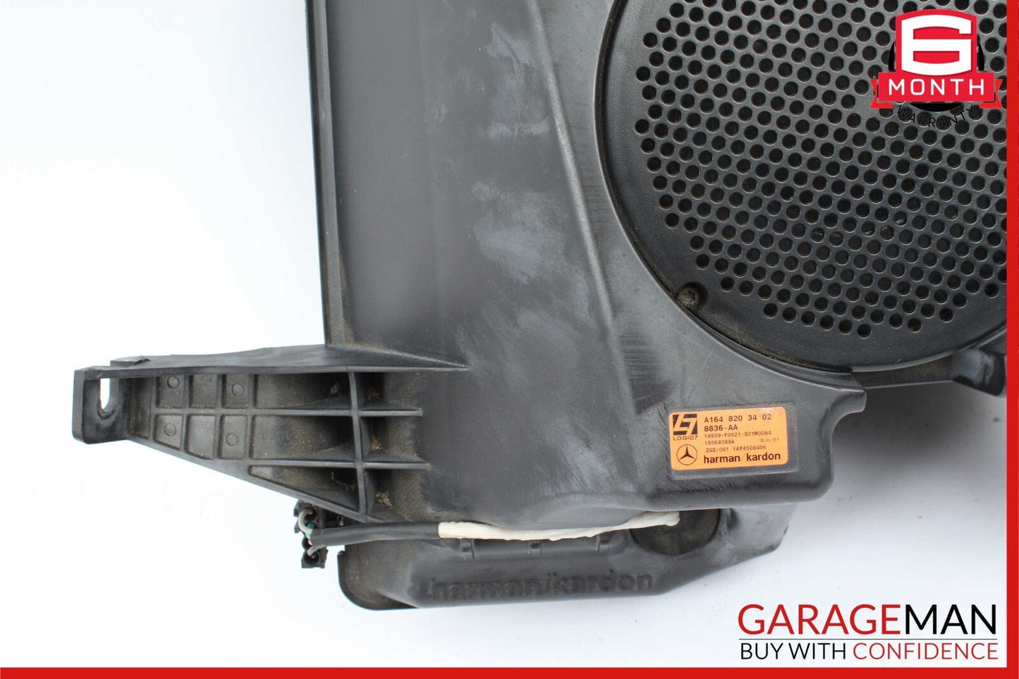 07-12 Mercedes X164 GL450 GL350 Rear Subwoofer Audio Speaker Harman Kardon OEM