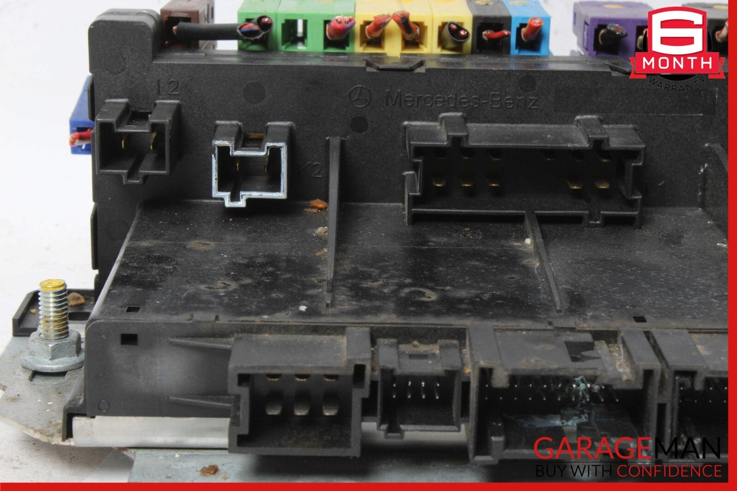 03-12 Mercedes R230 SL500 SL550 SL65 AMG Rear SAM Fuse Box Relay Module Assy