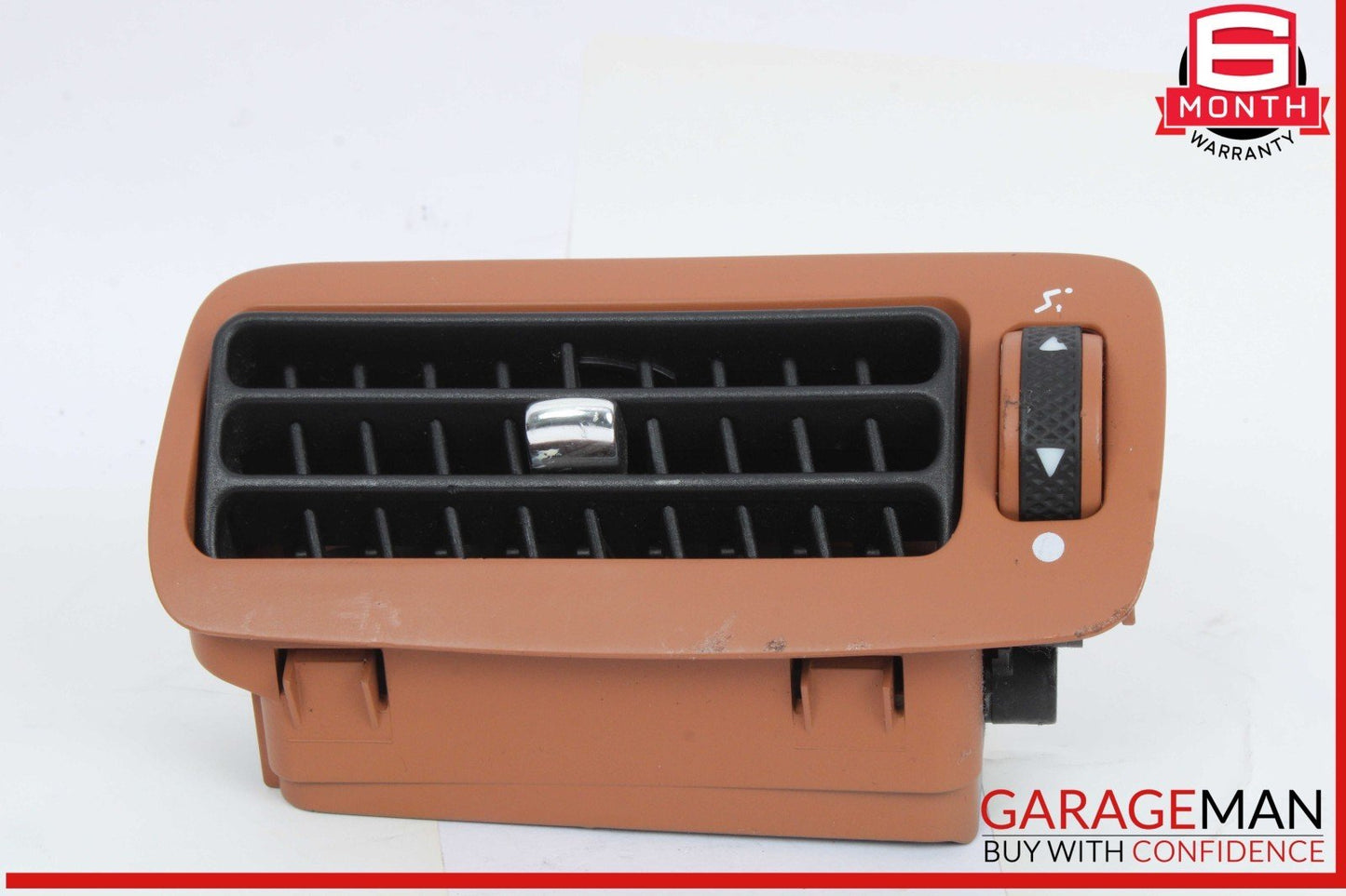 03-13 Maserati Quattroporte M139 Left Side B-Pillar AC A/C Air Vent Brown OEM