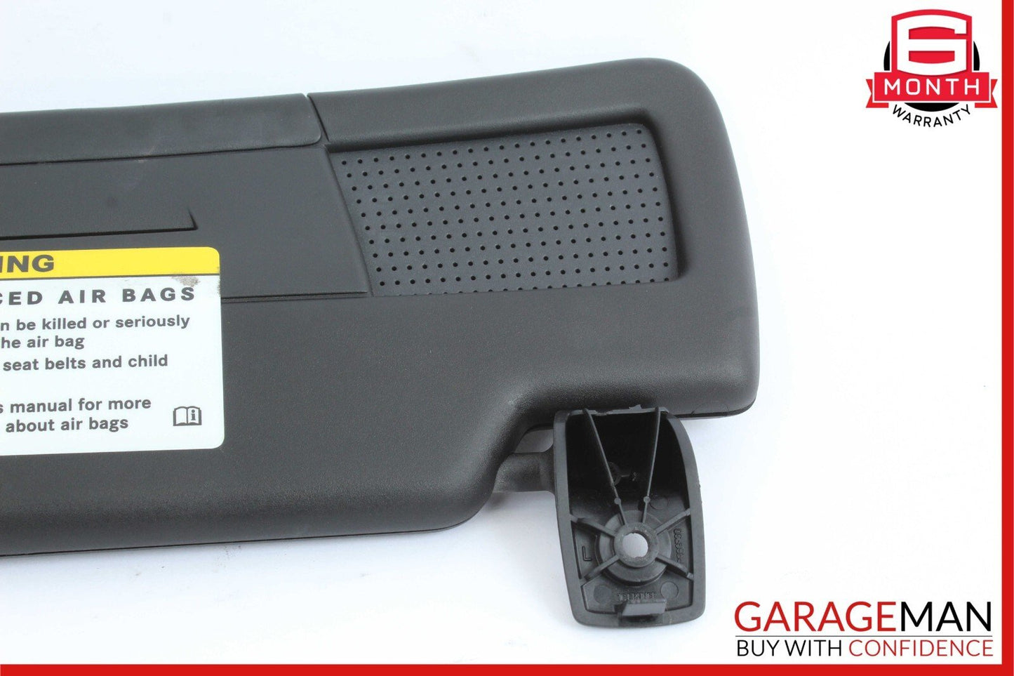 05-11 Mercedes R171 SLK350 Front Left Driver Sun Visor Sunvisor Shade Black OEM