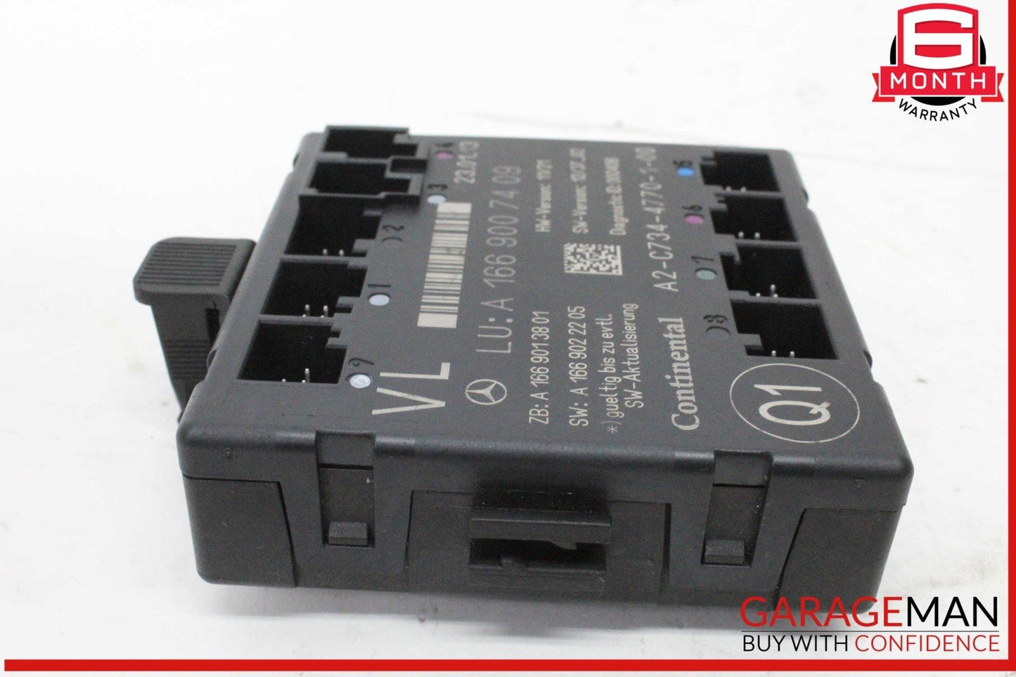 12-19 Mercedes X166 GL450 Front Left Drive Side Door Control Module Unit OEM