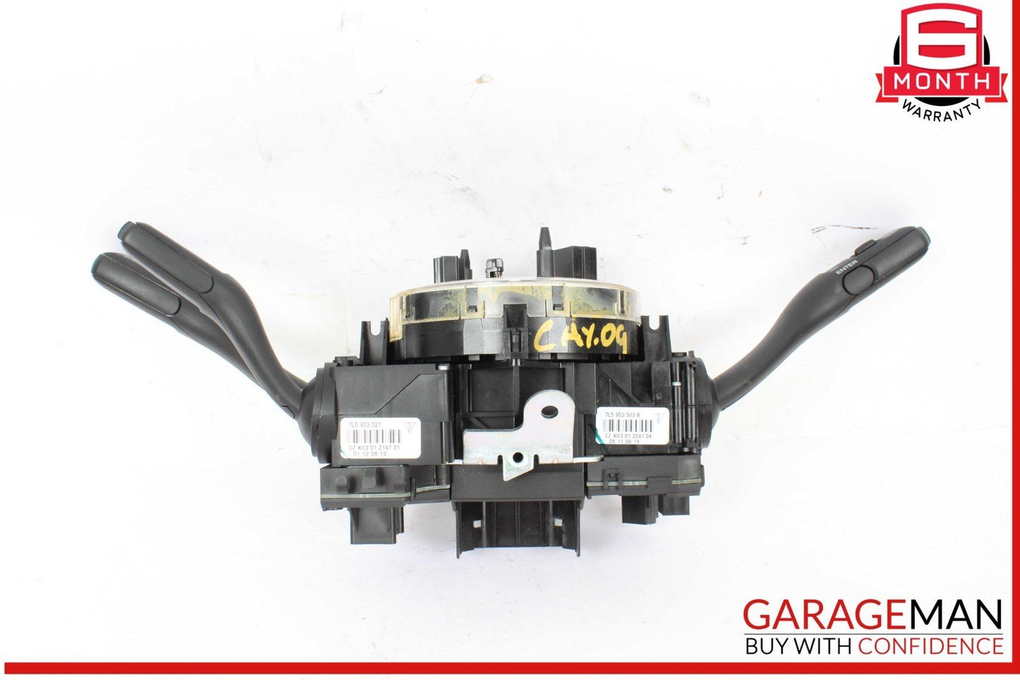 03-10 Porsche Cayenne 955 957 Steering Column Combination Switch Assembly OEM