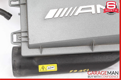 11-19 Mercedes W212 E63 SL63 ML63 AMG Left Side Air Intake Cleaner Box OEM
