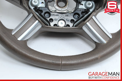 06-08 Mercedes X164 GL450 ML550 R500 GL320 Steering Wheel Brown 1644605103 OEM