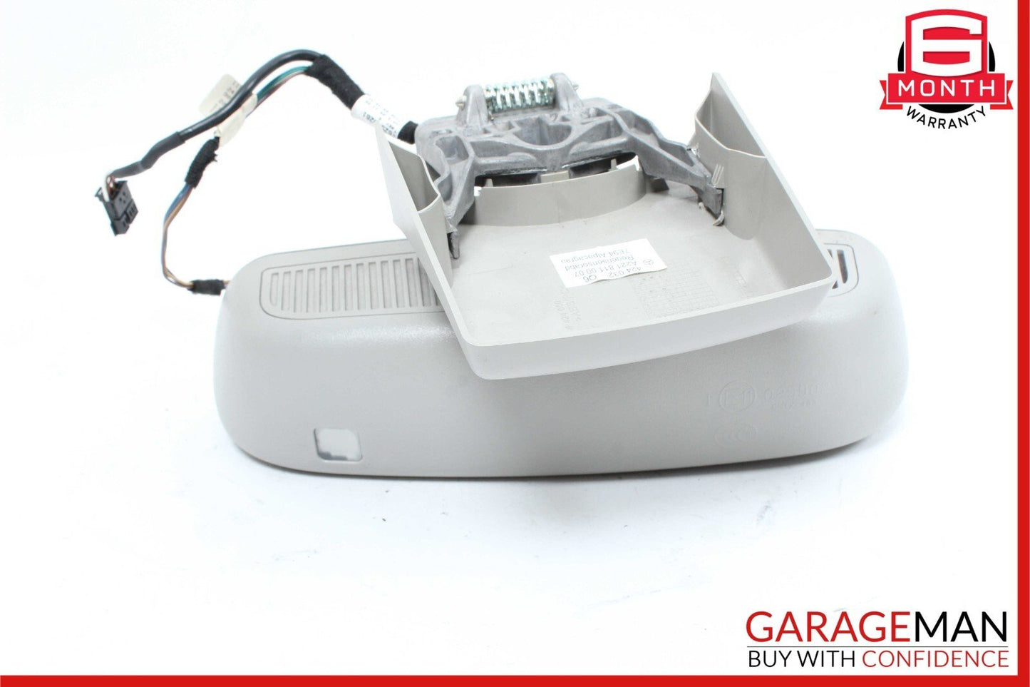 07-13 Mercedes W221 S550 S600 S63 AMG Interior Top Rear View Mirror Gray OEM