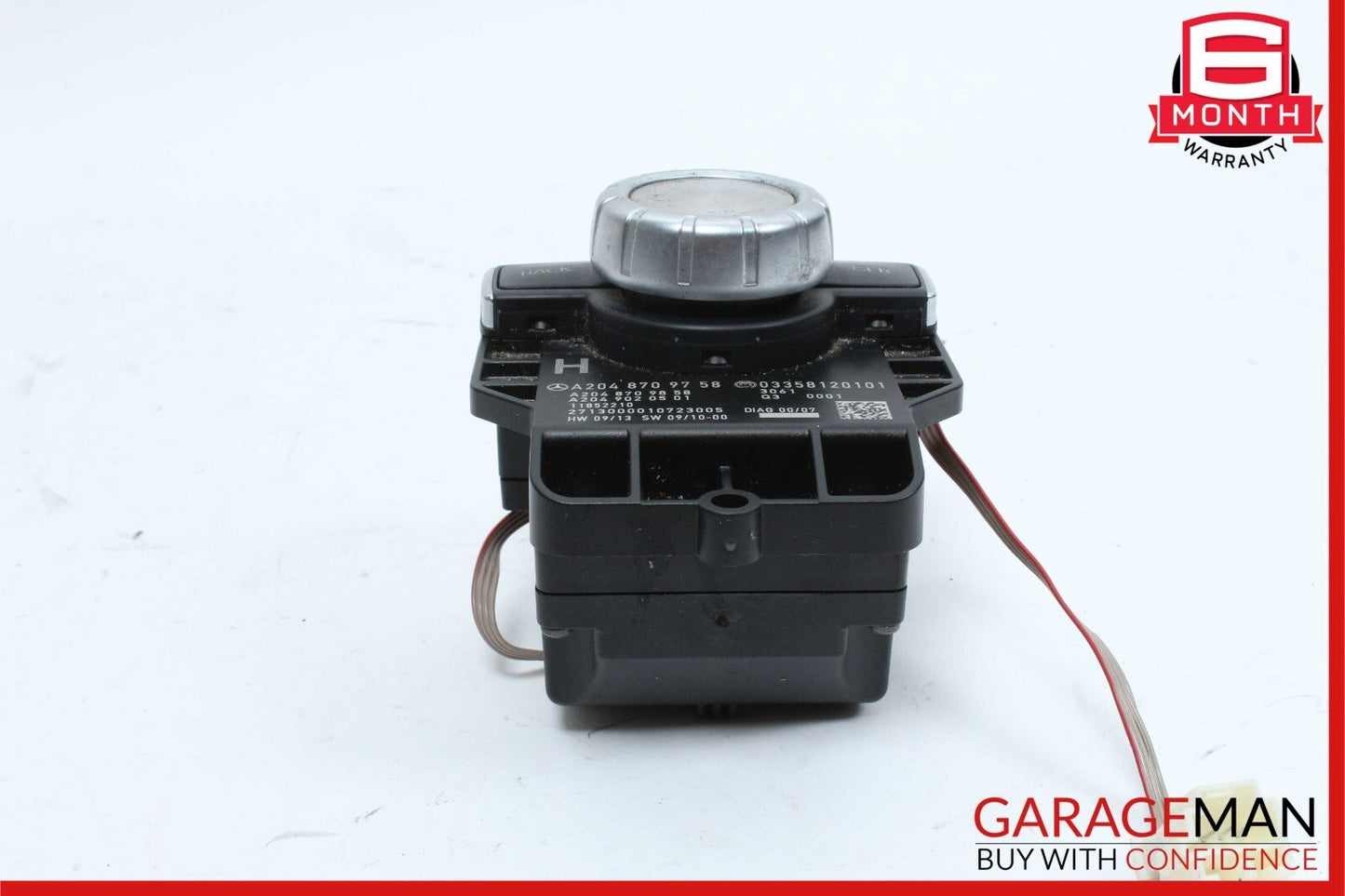 12-15 Mercedes W212 E350 C250 Console Head Unit Controller Knob Multi Switch OEM