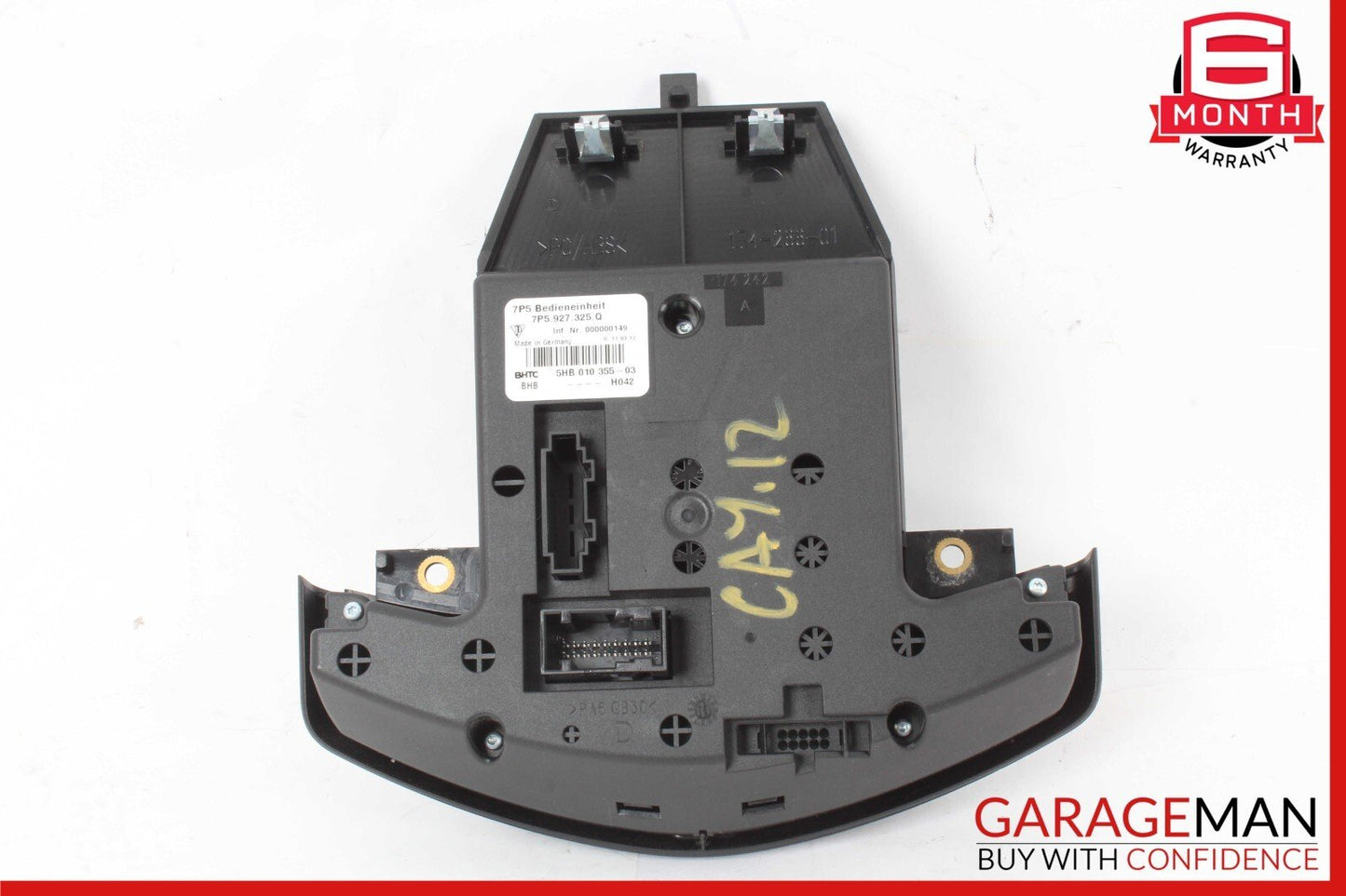 11-14 Porsche Cayenne 958 Hybrid S Rear Seat Heat Lock Switch Control Panel OEM