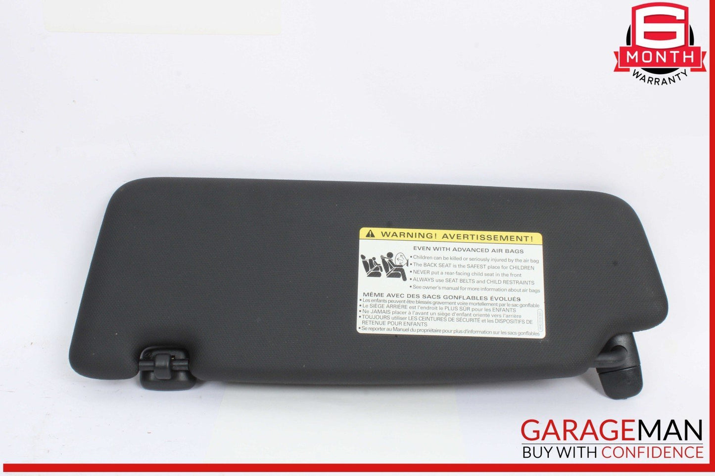 15-18 Audi Q3 Q5 Front Right Passenger Side Sun Visor Sunvisor 8K0857552 OEM