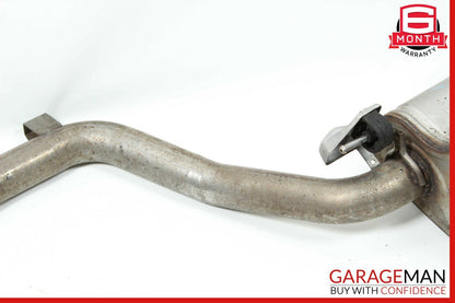 14-17 Maserati Ghibli Rear Left Driver Side Exhaust Muffler Dual Tip Assembly