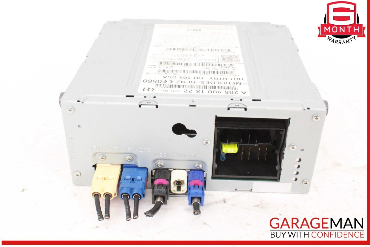 15-18 Mercedes W205 C300 C350e AM/FM CD Player Radio Receiver Module OEM