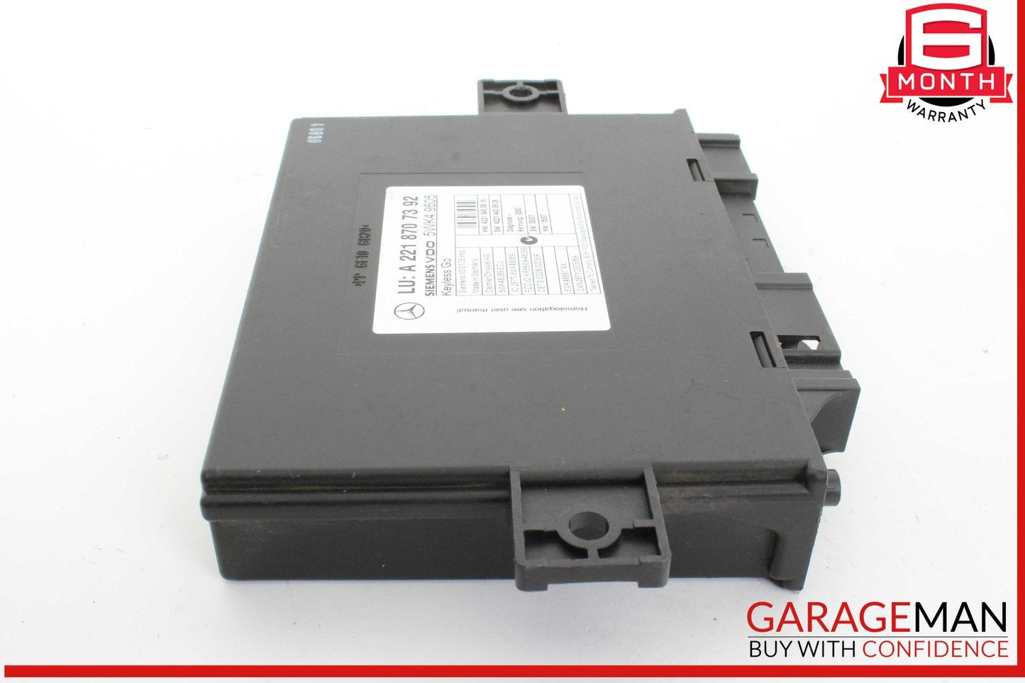 07-10 Mercedes W221 S550 CL550  Keyless Go Control Module 2218702392 OEM