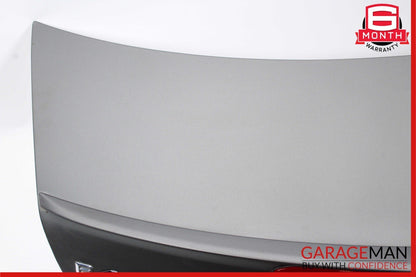 14-16 Mercedes W207 E350 E550 Coupe Rear Trunk Lid Deck Shell Panel Silver OEM