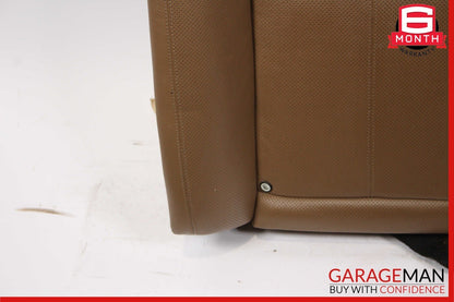 07-09 Mercedes W221 S550 Rear Left Side Top Upper Seat Cushion Cover Brown