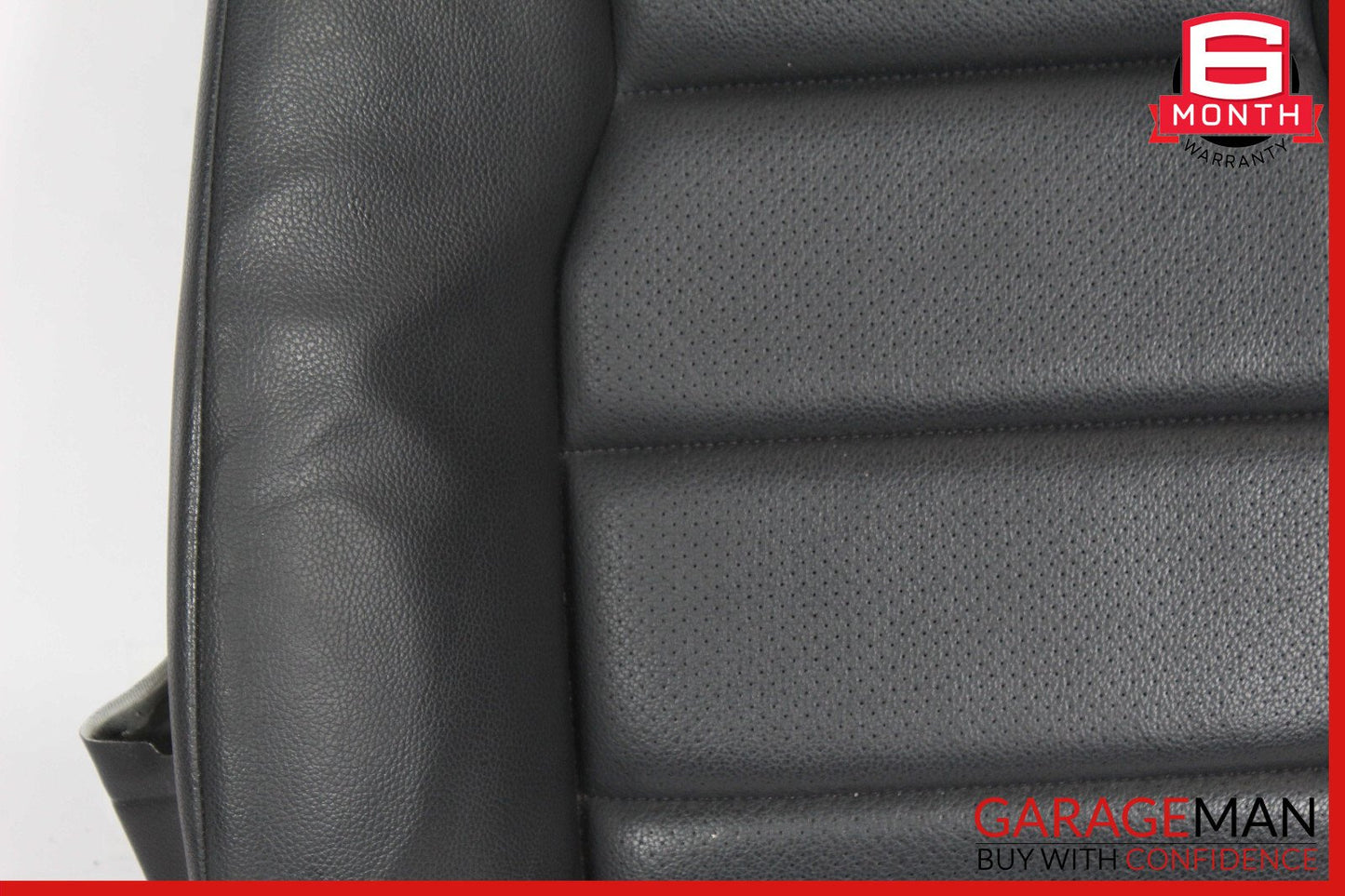 08-14 Mercedes W204 C300 Front Right Passenger Side Top Upper Seat Cushion Black