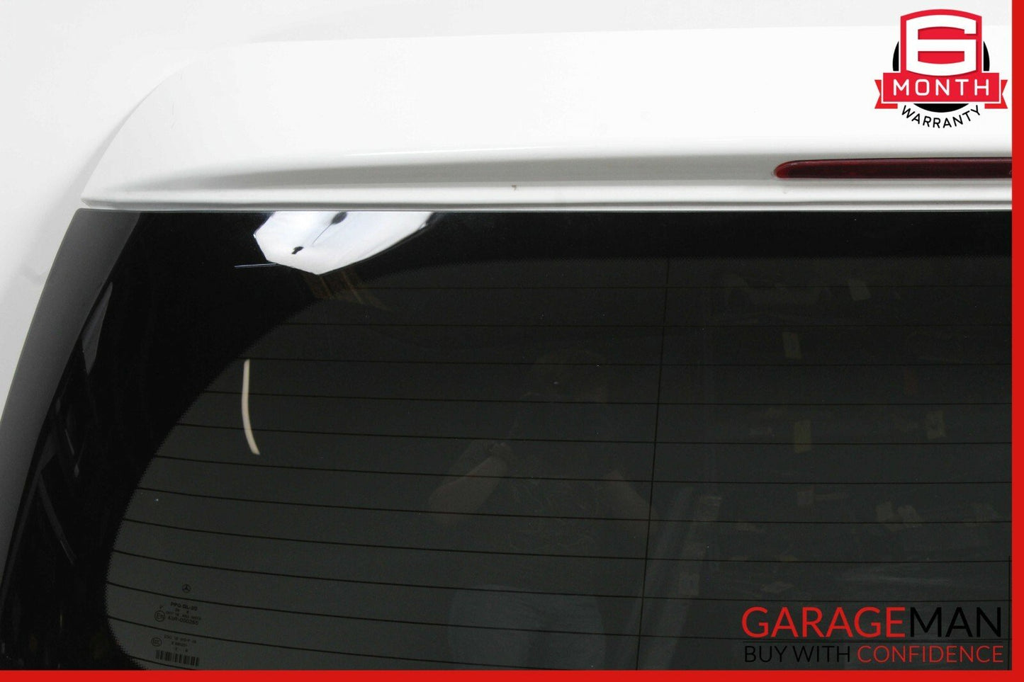 06-10 Mercedes W251 R350 Trunk Lid Hatch Tailgate Shell Tail Gate Liftgate White