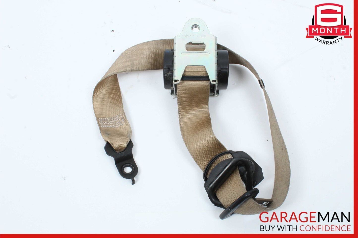 06-08 Mercedes R320 ML350 GL450 Front Right Passenger Seat Belt Seatbelt Brown