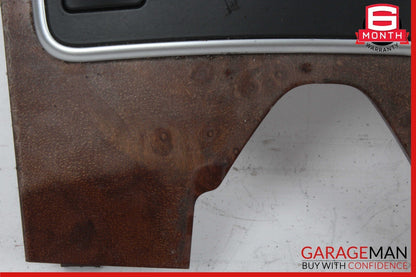 10-13 Mercedes W212 E350 E400 E550 Center Console Switch Trim Cover Bezel Wood
