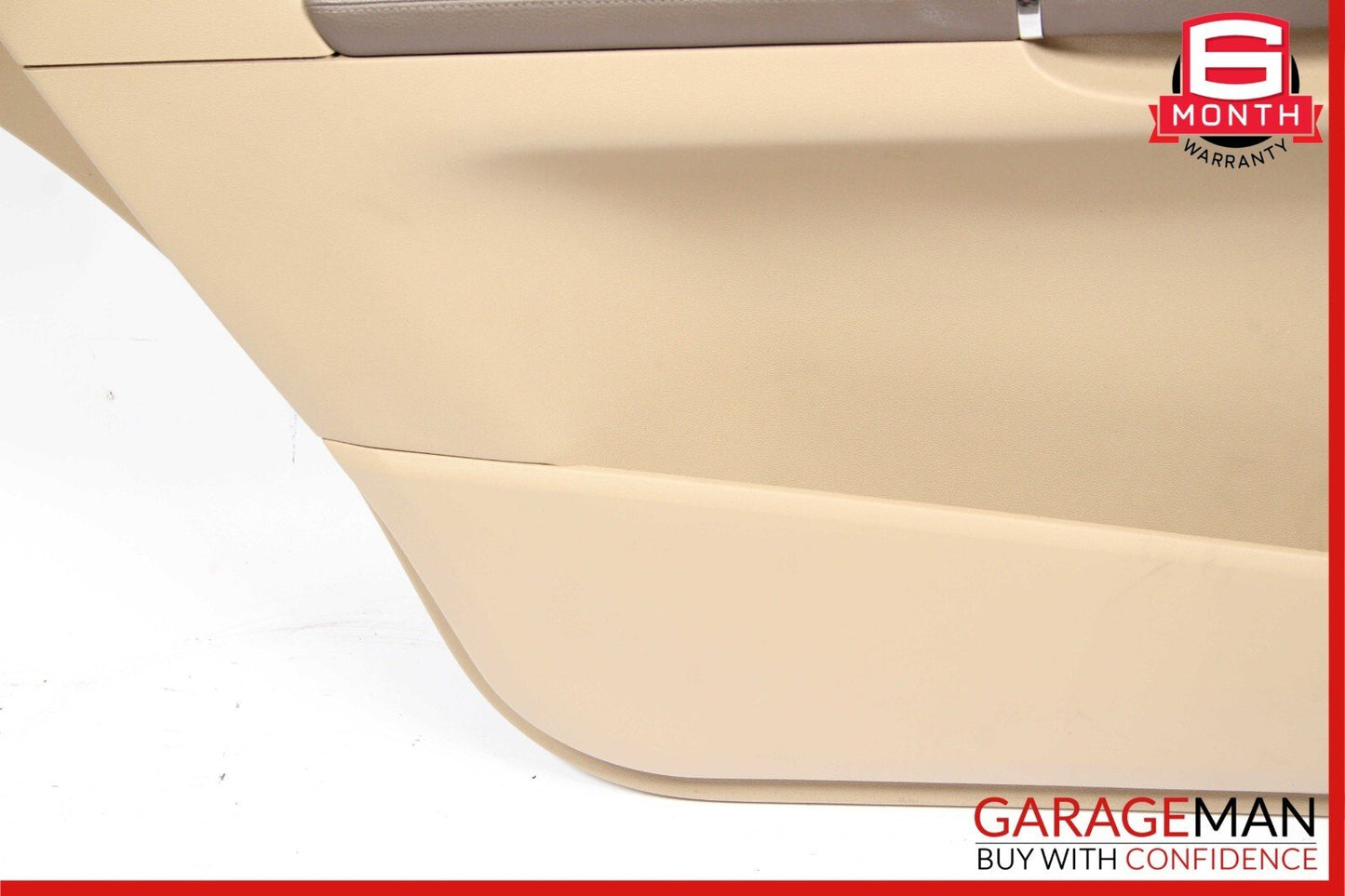 06-10 Mercedes W251 R350 Rear Left Side Complete Interior Door Panel Brown OEM