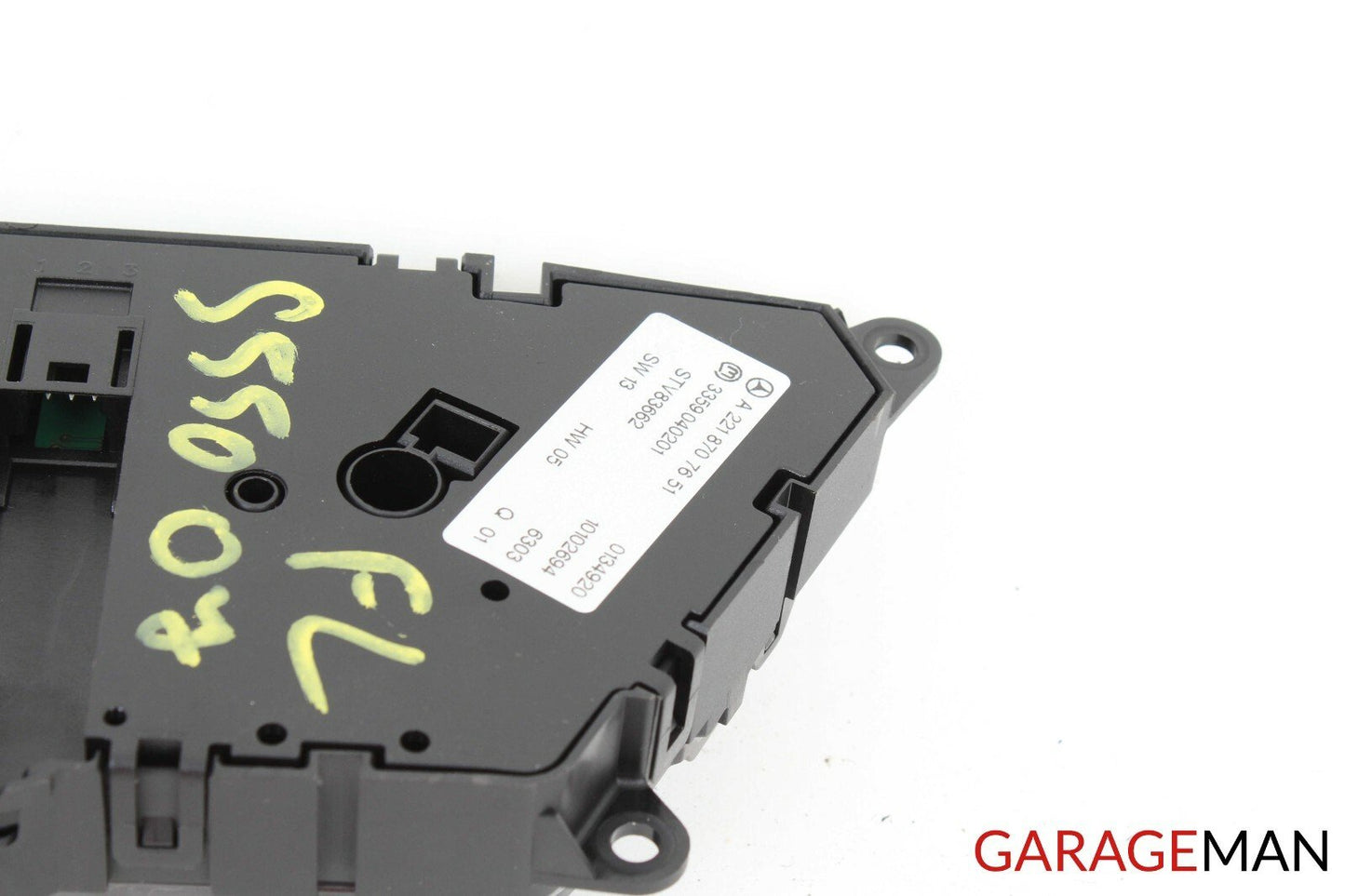 07-13 Mercedes W221 S550 Front Left Driver Side Seat Switch Control Module OEM