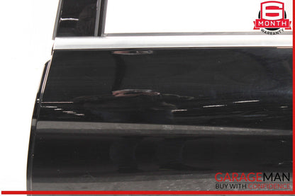 15-21 Mercedes W205 C300 C400 Sedan Rear Left Side Exterior Door Shell Black OEM